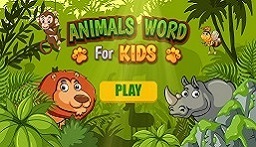 Animals Word For Kids